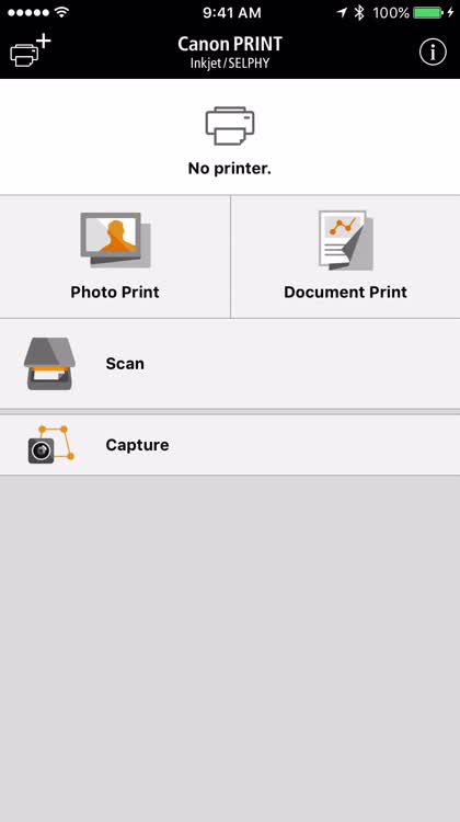 Connect to your Canon printer