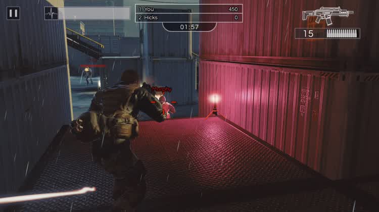 Intense 3D Shooter Action