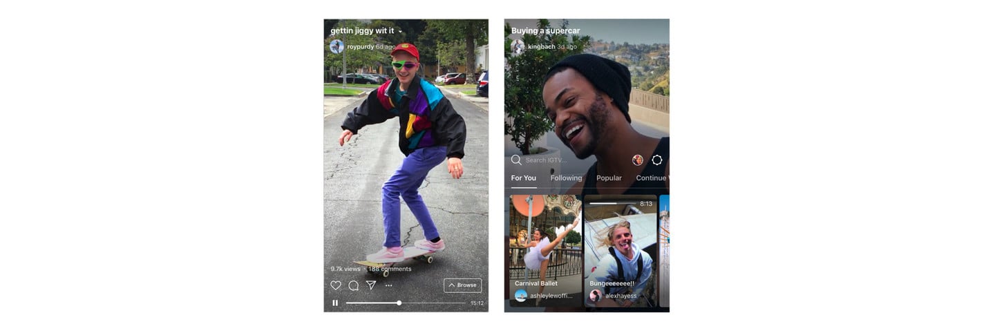 Instagram Takes on YouTube With the New IGTV App