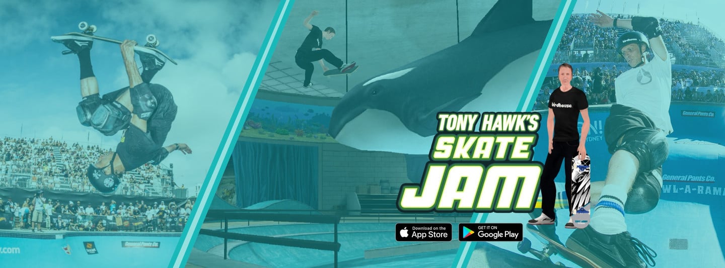 Tony Hawk’s Skate Jam Flips its Way Onto the App Store