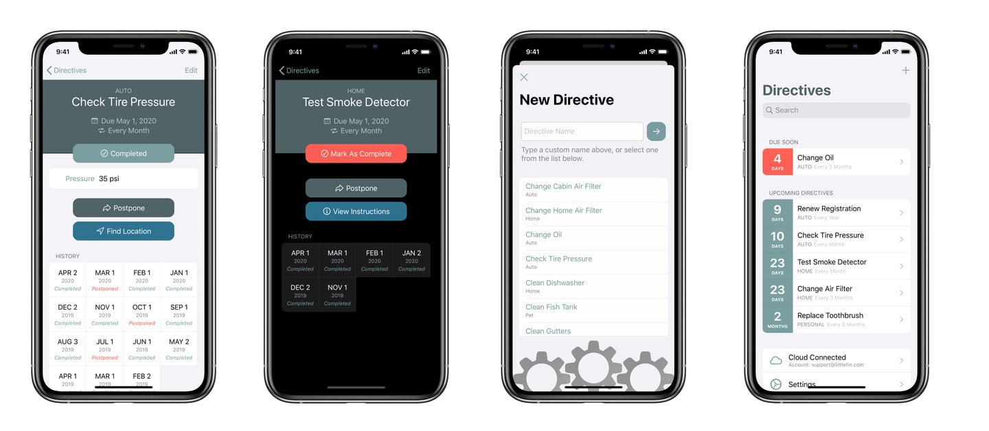 Directive Helps Makes Routine Maintenance Easy