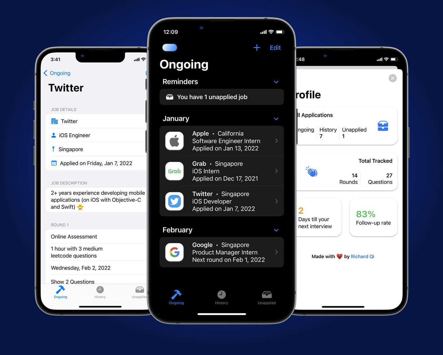 Use the New App Log to Help Manage Your Job Search
