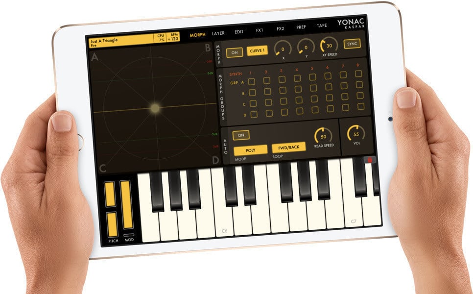 a Synthesizer Wizard with Kaspar by Yonac