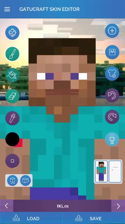 QB9 3D Skin Editor para Minecraft - Baixar APK para Android