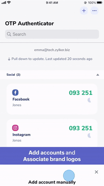 Authenticator App - OneAuth by Zoho Corporation