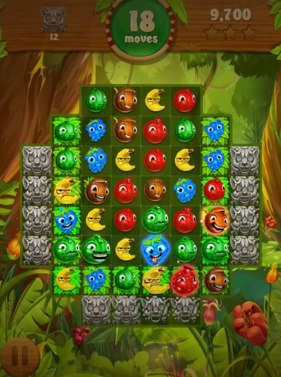 Jungle Jam Juicy Fruit Match3 Game by ChimpWorks