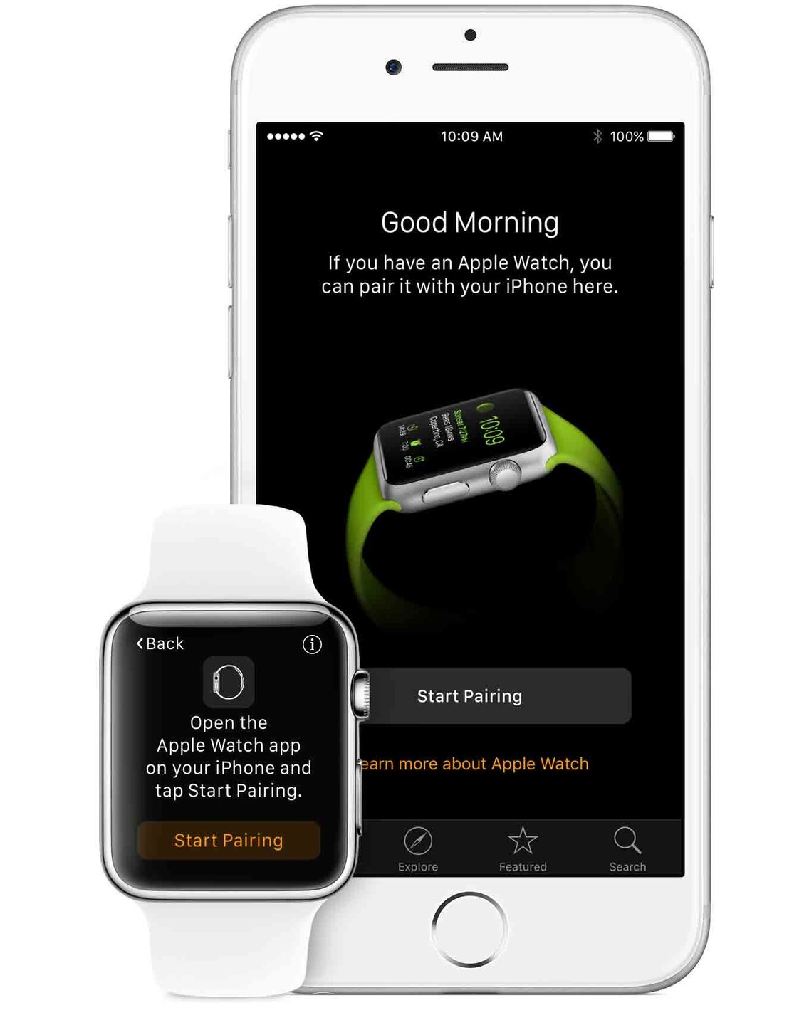 Apple watch pairing on sale app