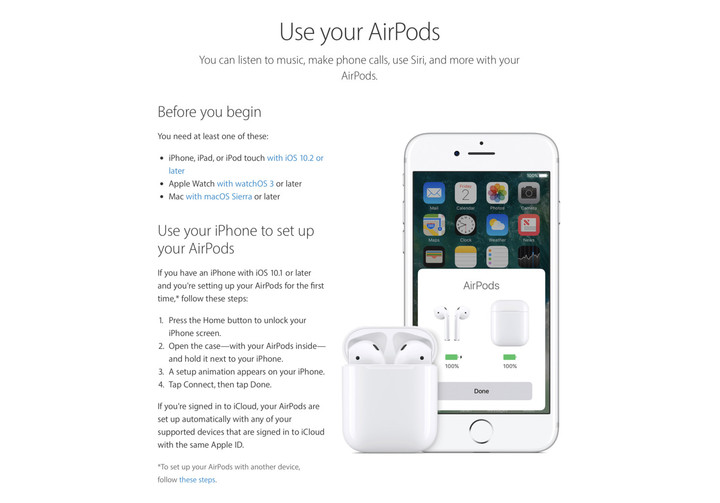 Read up if you're interested in learning more about the wireless AirPods.
