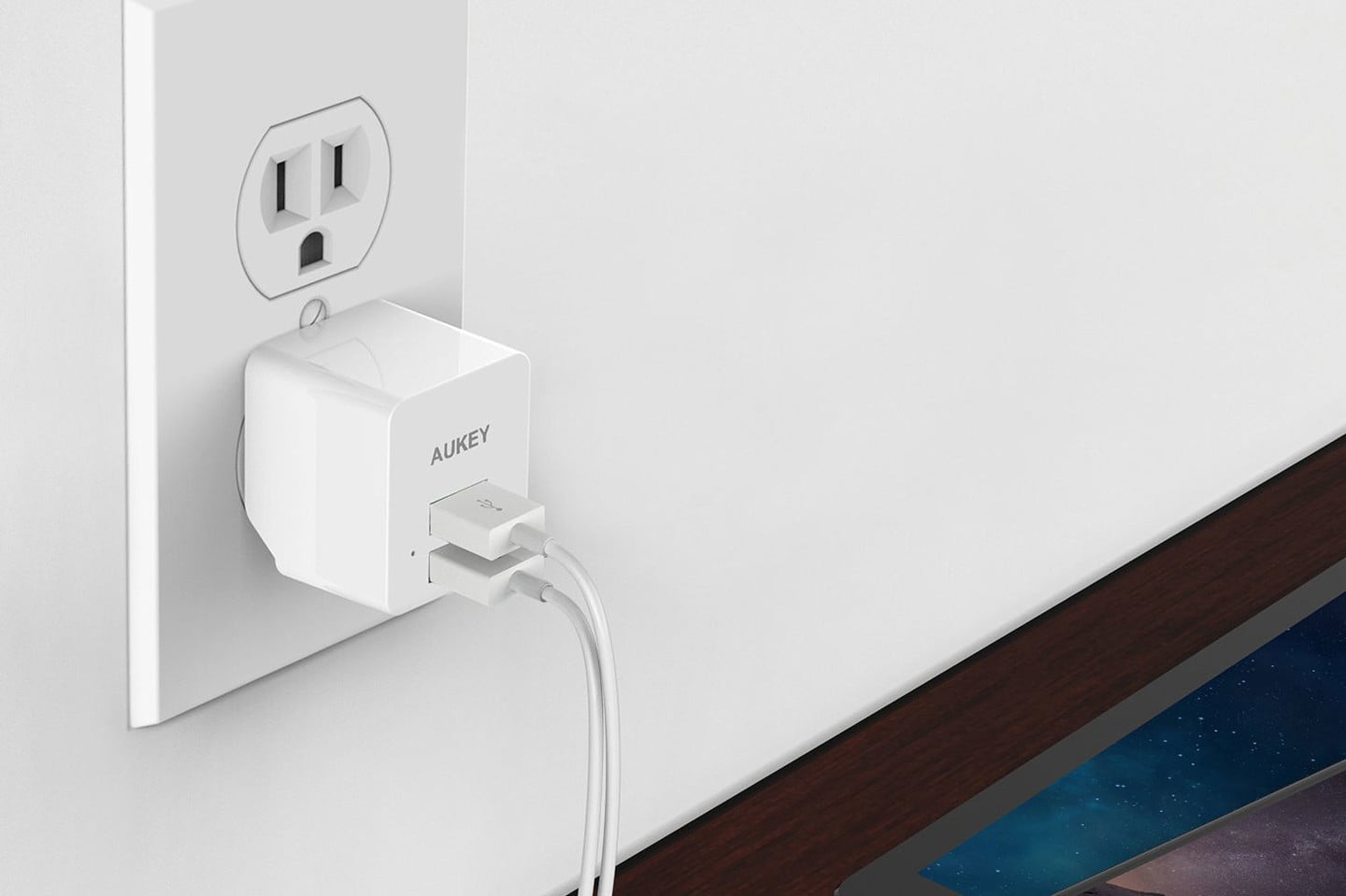 AUKEY Dual USB Wall Charger