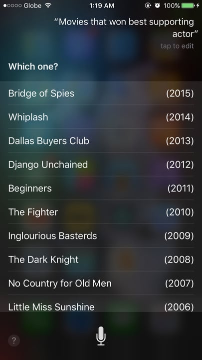 Siri movie Easter eggs best supporting actor