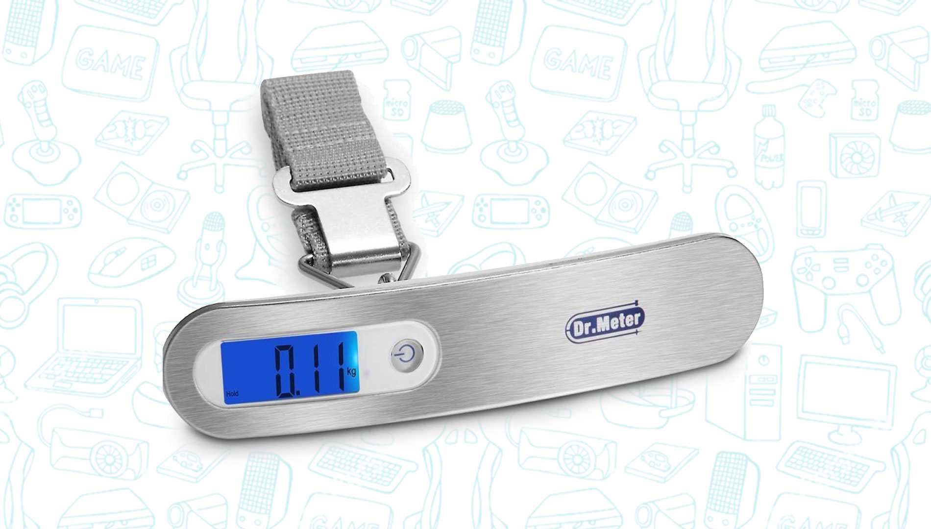 This Portable Digital Luggage Scale is Just 7 Bucks