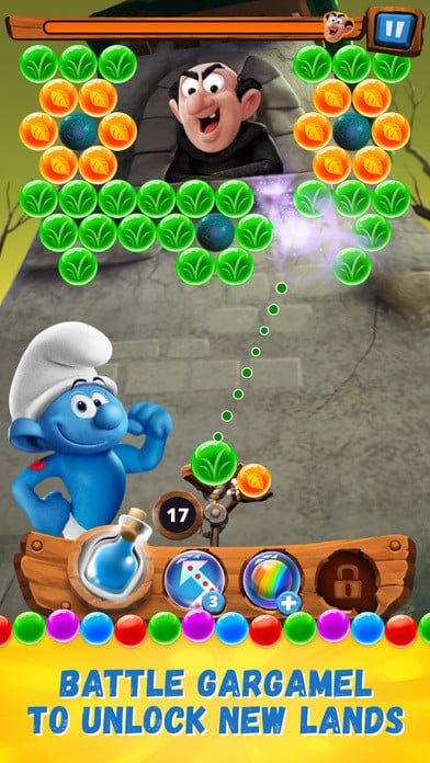 Smurfs Bubble Story 5