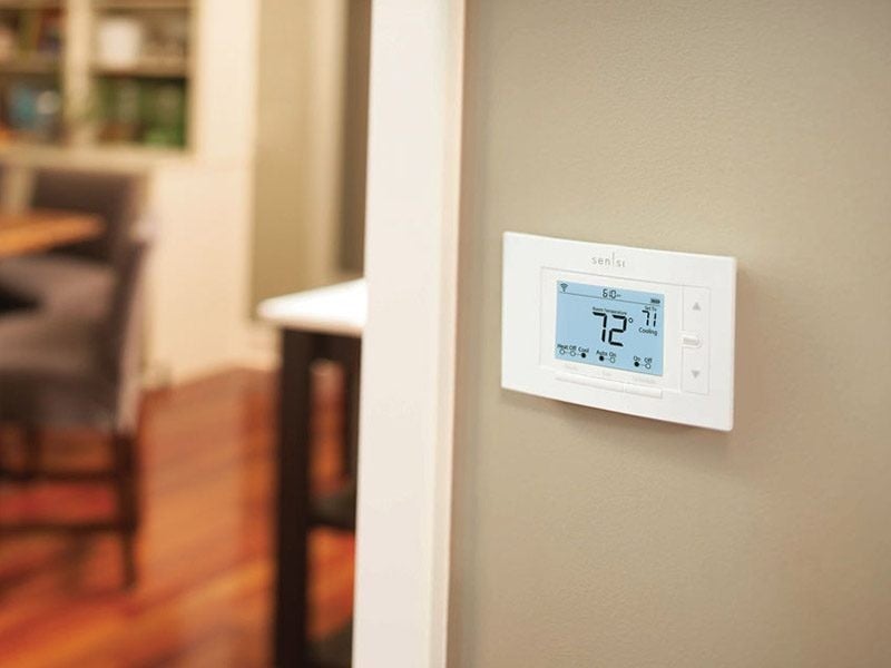 Emerson Unveils the Sensi Touch WiFi Thermostat