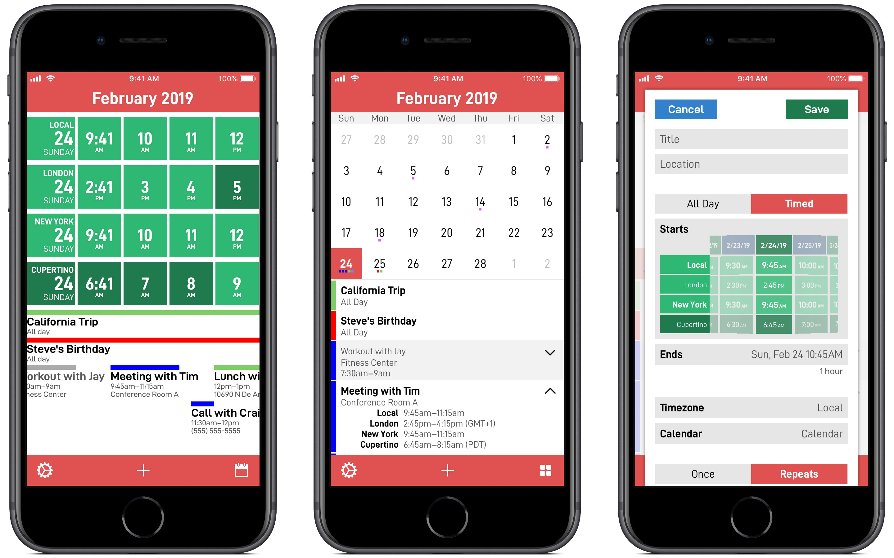 QnA VBage CalZones Makes Managing Different Time Zones Easy