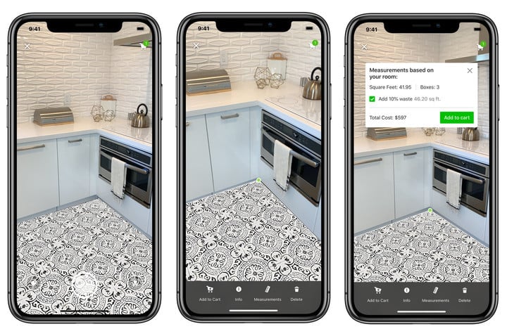 Houzz App Update Brings New AR Tool for Users to View Different Tile