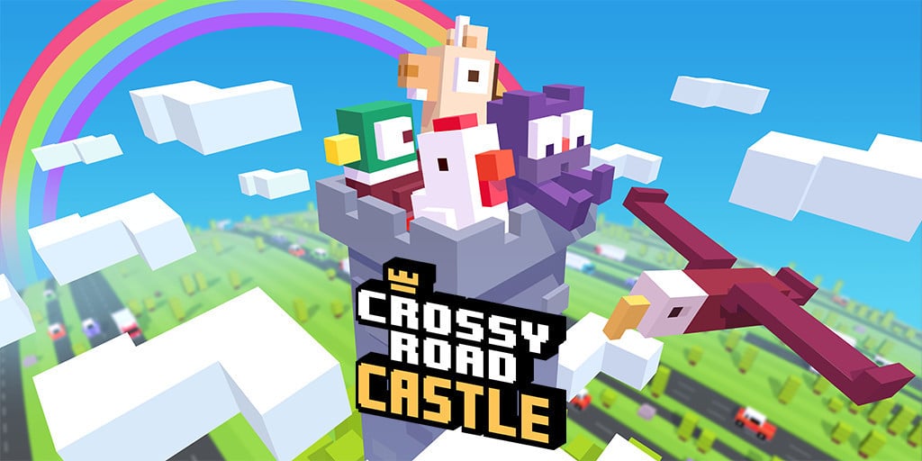 ok google put on the game crossy road