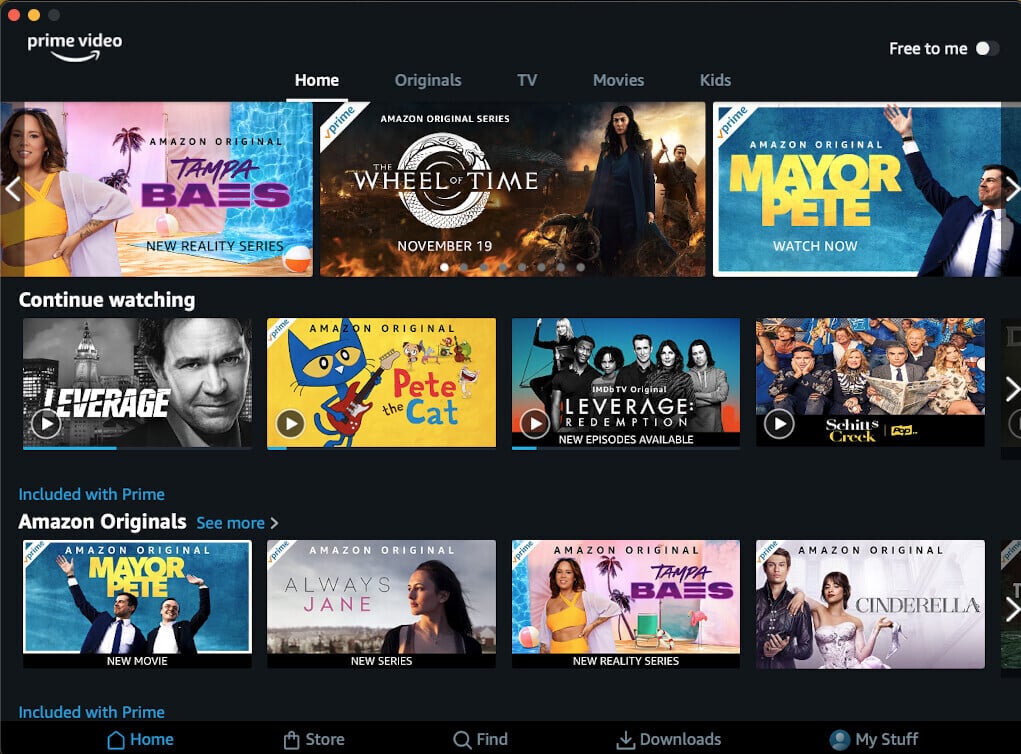 s new Prime Video app for Mac enables local downloads on desktop