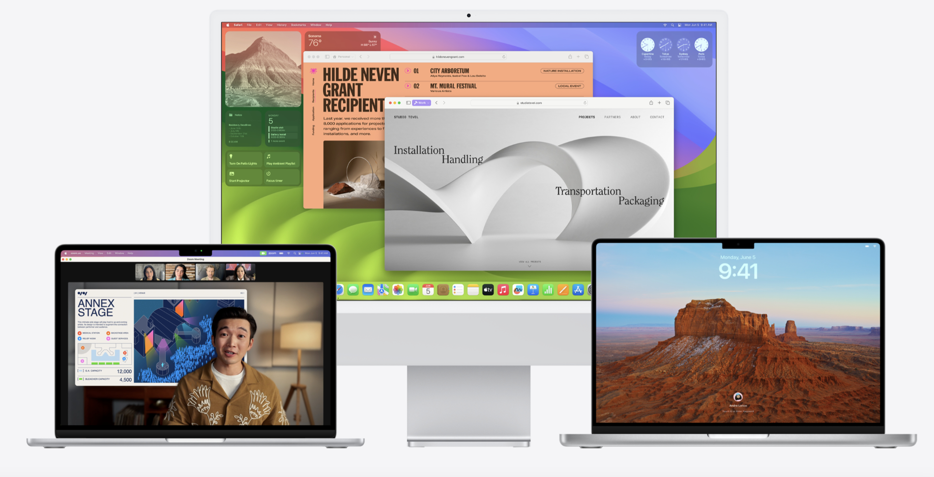 Apple’s macOS Sonoma Arrives With Desktop Widgets and More