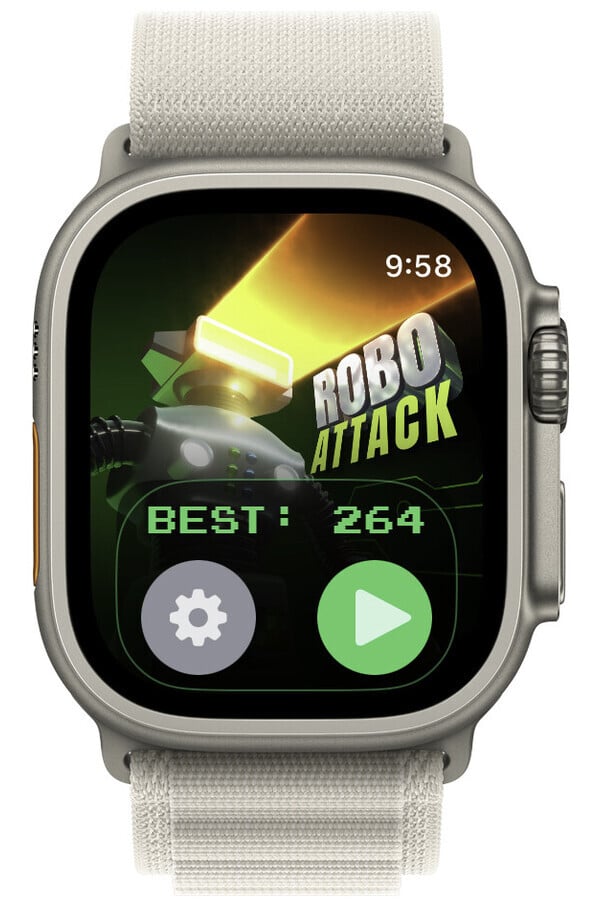 Robo Attack Shows That Apple Watch Gaming Truly Works
