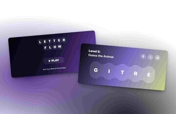 Letter Flow Taps Liquid Glass for a Calming Word Game Experience