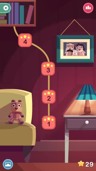 Merge bears and unravel a heartfelt story in Puzzle Bear