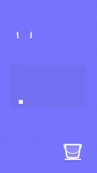 Plunge and spin to the goal in Drop Flip, a physics puzzler